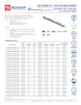 AgiLight® RetroRayz 700 Double-Sided