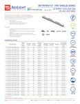 AgiLight® RetroRayz 700 Single-Sided