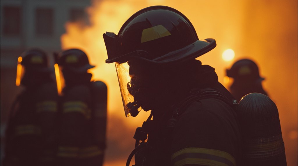 firefighter helmet