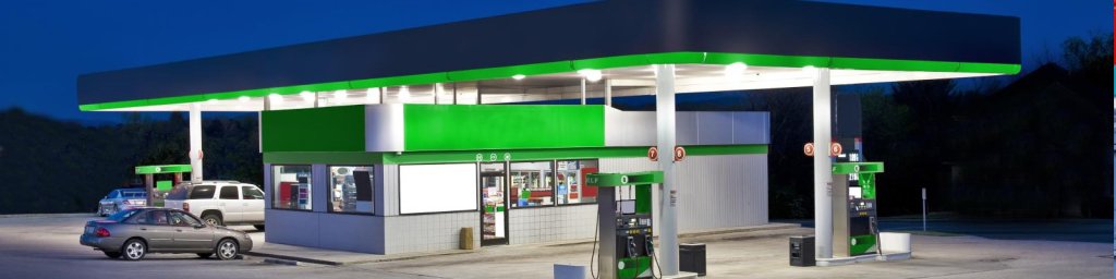 gas station