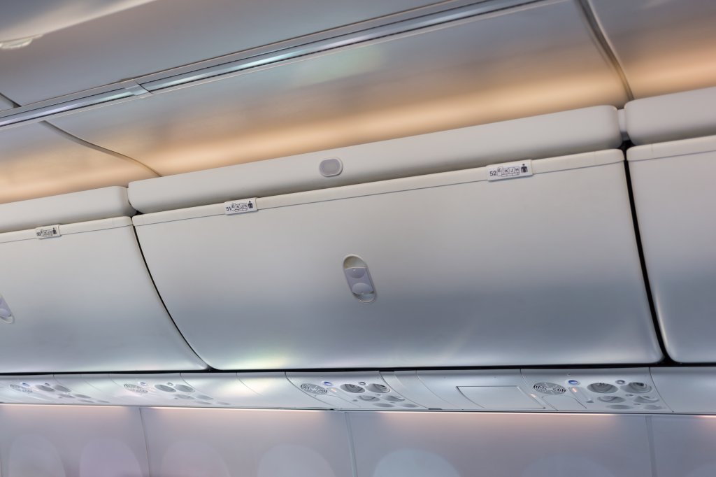 kydex airplane luggage bin