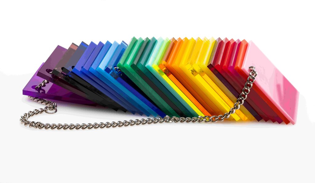 piedmont plastics acrylic sample chain