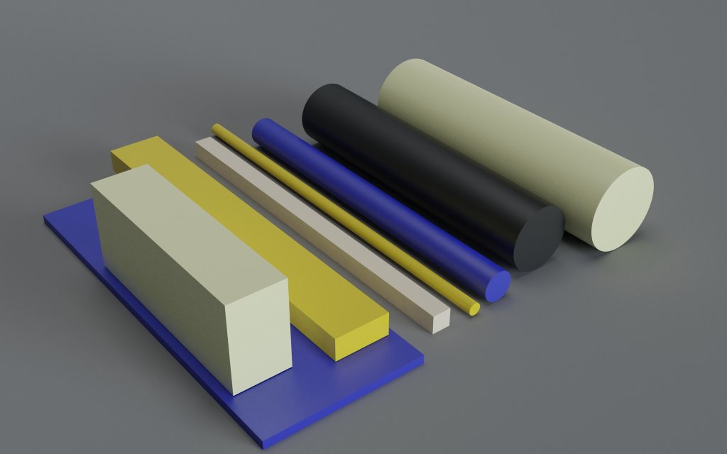 UHMW sheet, blocks, and rod