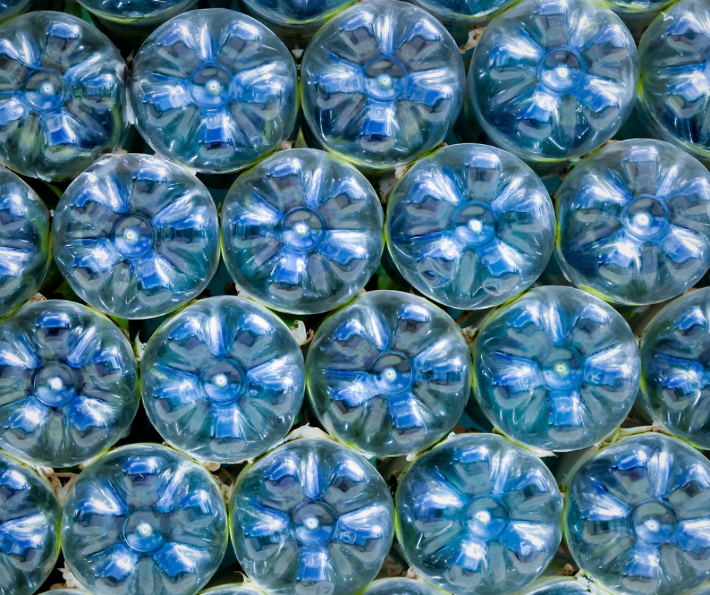 plastic bottles